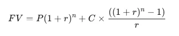 Investment Calculator formula